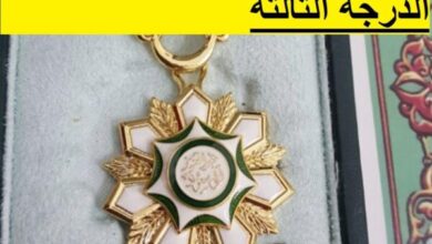 مميزات ميدالية الاستحقاق من الدرجة الثالثة