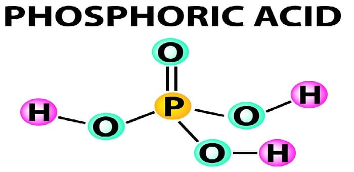 ما التركيب، النسبي المئوي ،لحمض الفوسفوريك، h3po4