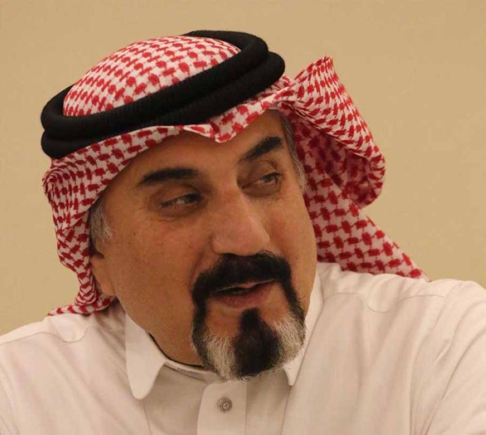 عبدالخالق الغانم وزوجته واولاده