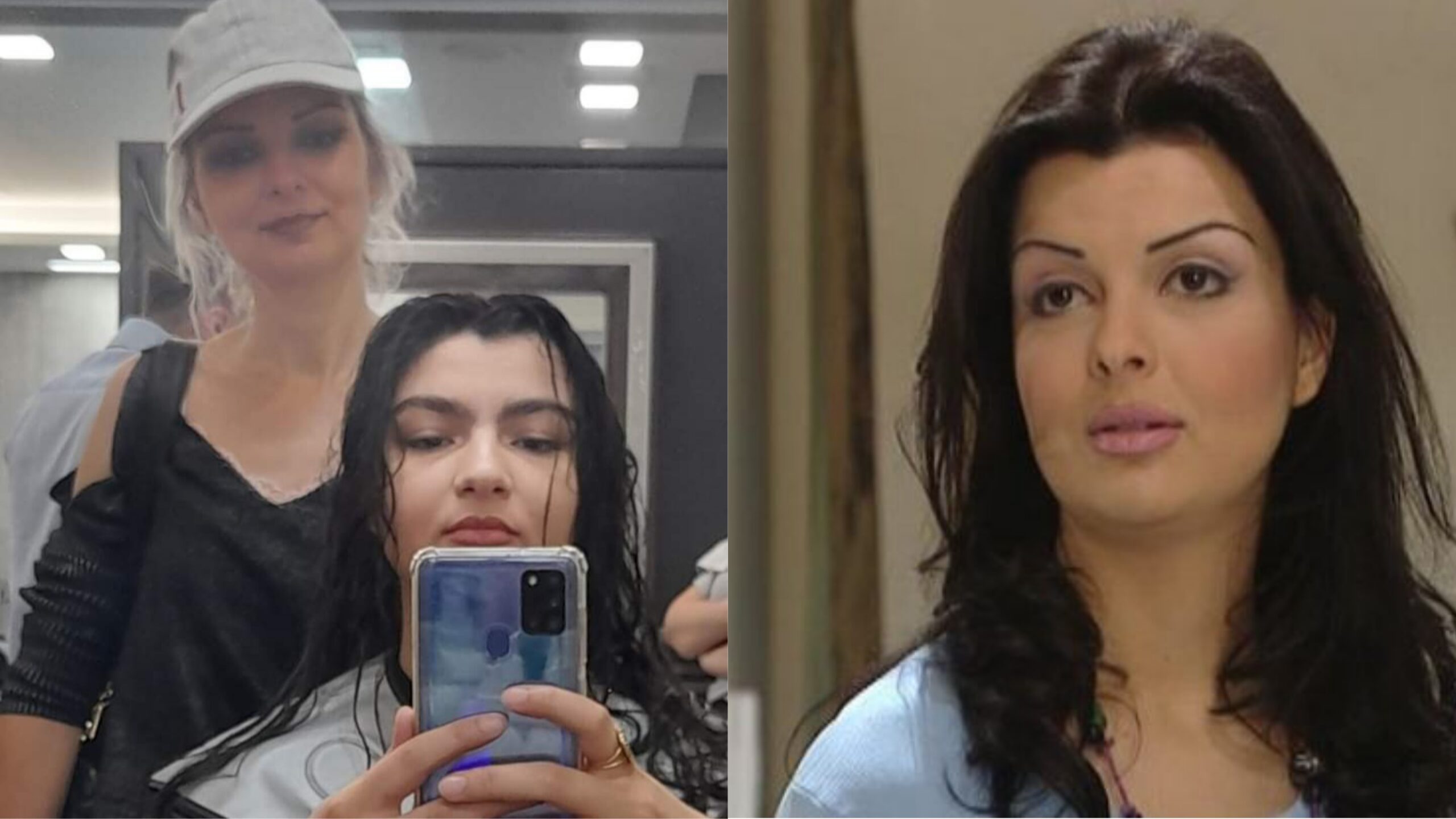 الفنانة رباب كنعان قبل وبعد