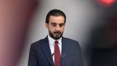 كم عمر زوجة محمد الحلبوسي