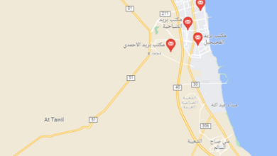 ما هو الرمز البريدي لمحافظة صباح الأحمد
