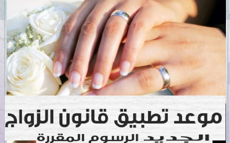 موعد تطبيق قانون كتب الكتاب الجديد 2023 في مصر
