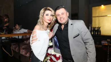 كم عمر زوجة ربيع الأسمر وما ديانته