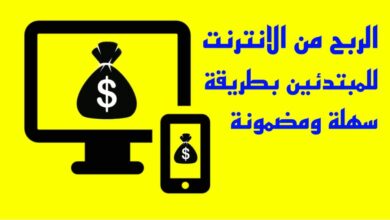 كيفية الربح من الانترنت للمبتدئين بطريقة سهلة ومضمونة