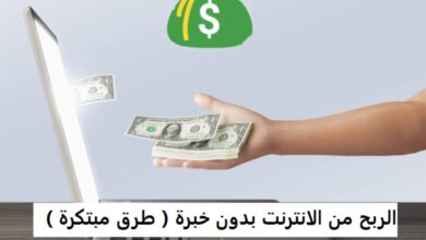 تعلم شرح الربح من الانترنت بدون خبرة