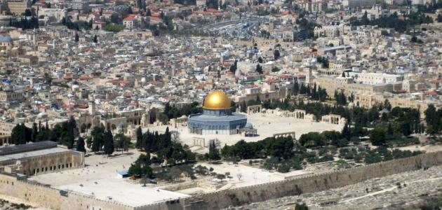أفضل موضوع تعبير عن القدس فلسطين بالعناصر شامل