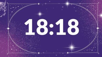 معنى تطابق 18:18 في عقارب الساعة 18:18