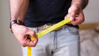 كم عرض الذكر المناسب للمرأة