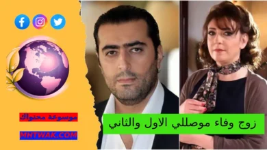 من هو زوج وفاء موصللي الاول والثاني