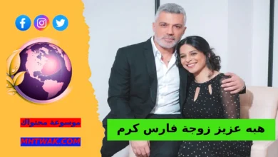 سبب طلاق هبة عزيز وفارس كرم